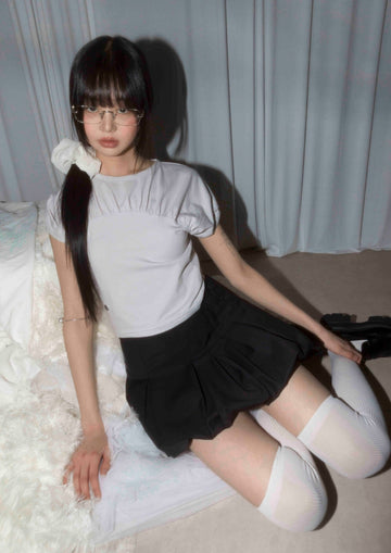 Kaya Shirred T-Shirt
